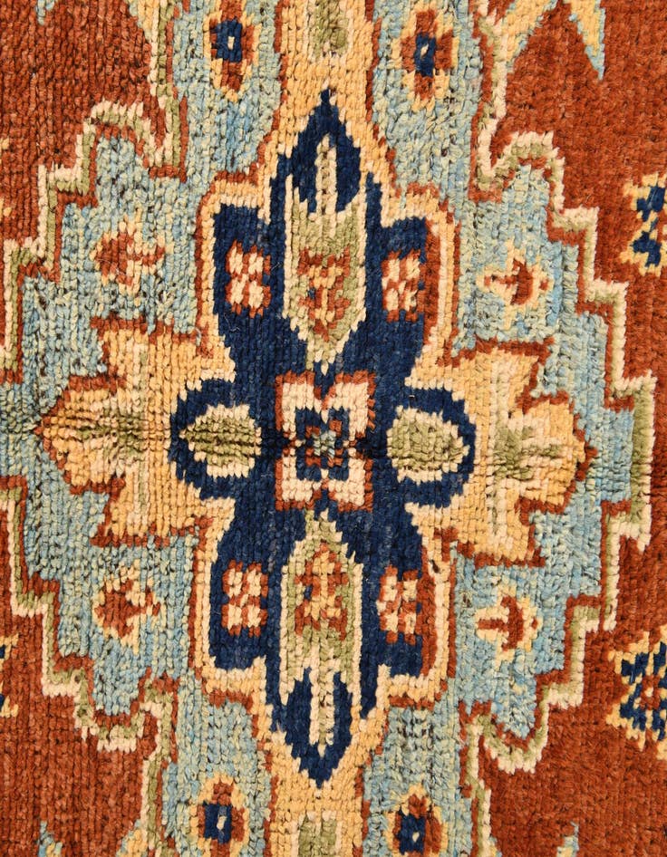 Detail image of  5' 8 x 7' 10  Hand Knotted Darya Wool Rug