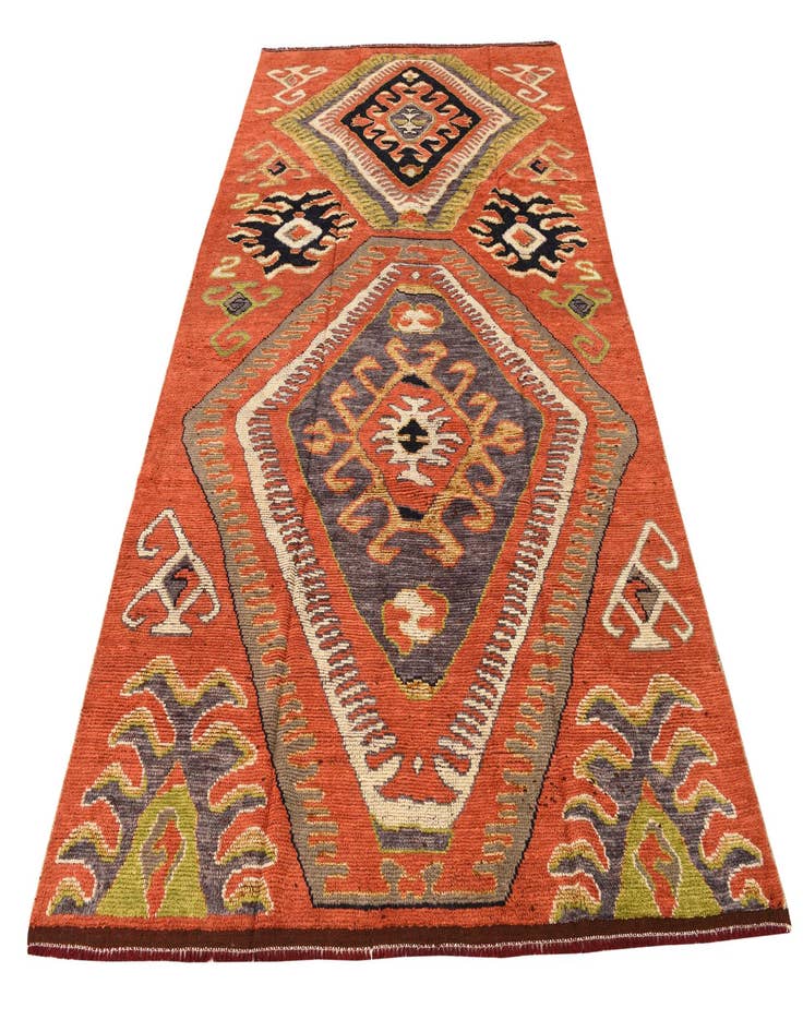 Detail image of  6' 8 x 10' 6  Hand Knotted Darya Wool Rug