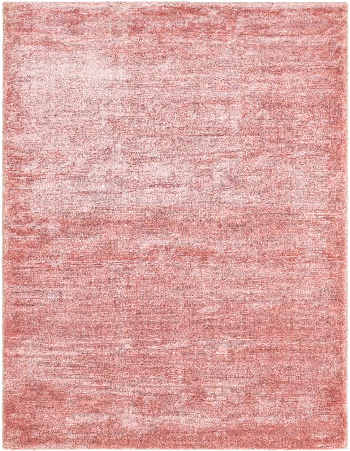 A 3x5 rectangular Darya rug in shades of orange and red, featuring a modern oriental style with a high pile.