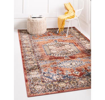 Terracotta 6' x 9' Eden Rug | Rugs.com