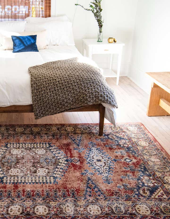 Terracotta 8' x 10' Eden Rug | Rugs.com