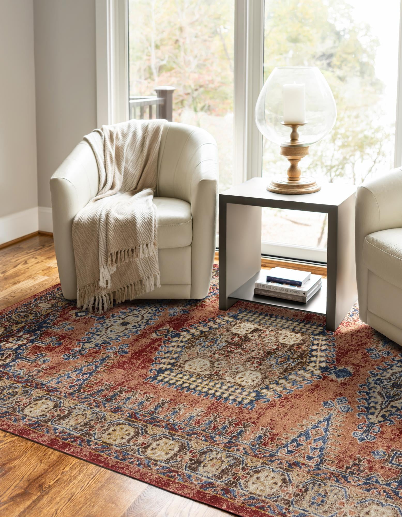 Terracotta 8' x 10' Eden Rug | Rugs.com