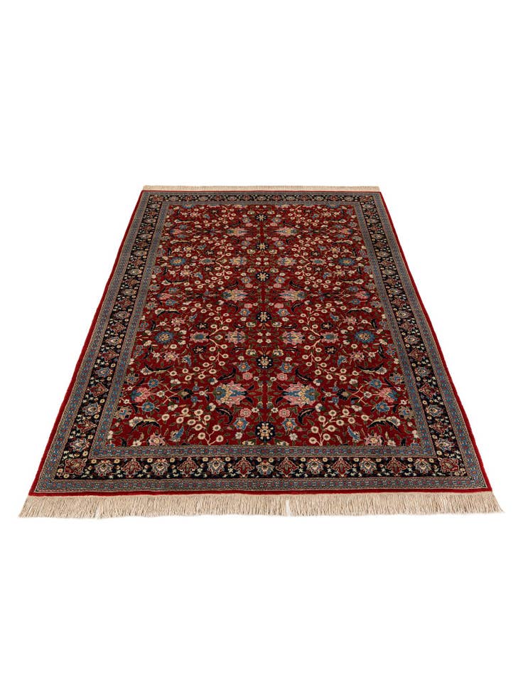 Detail image of  6' 2 x 9' 1  Hand Knotted Farahan Oriental Wool Rug