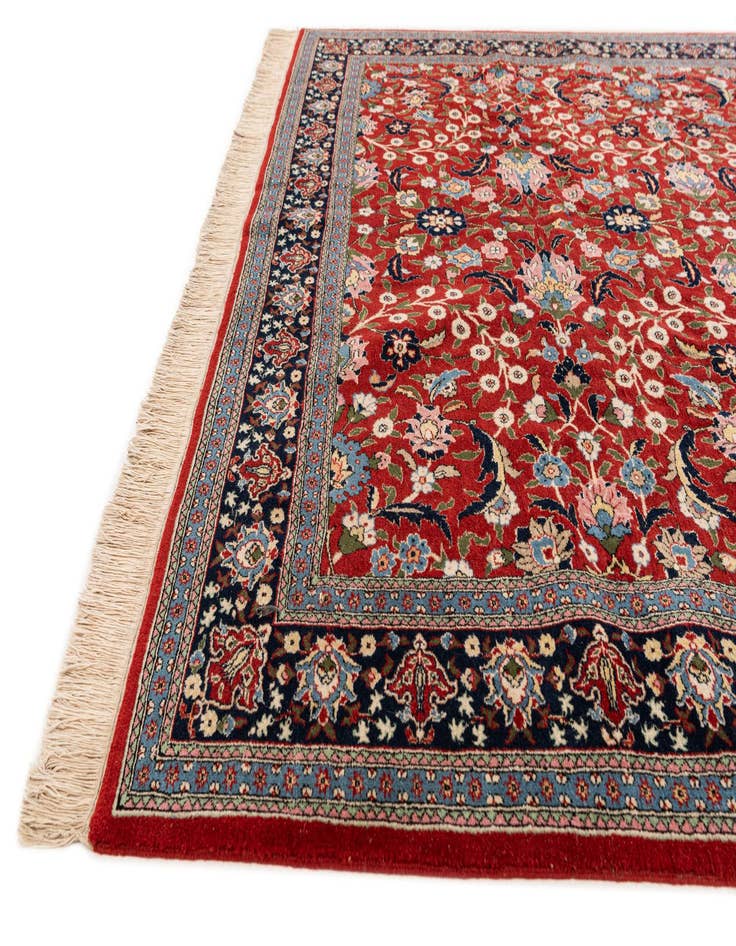 Detail image of  6' 2 x 9' 1  Hand Knotted Farahan Oriental Wool Rug