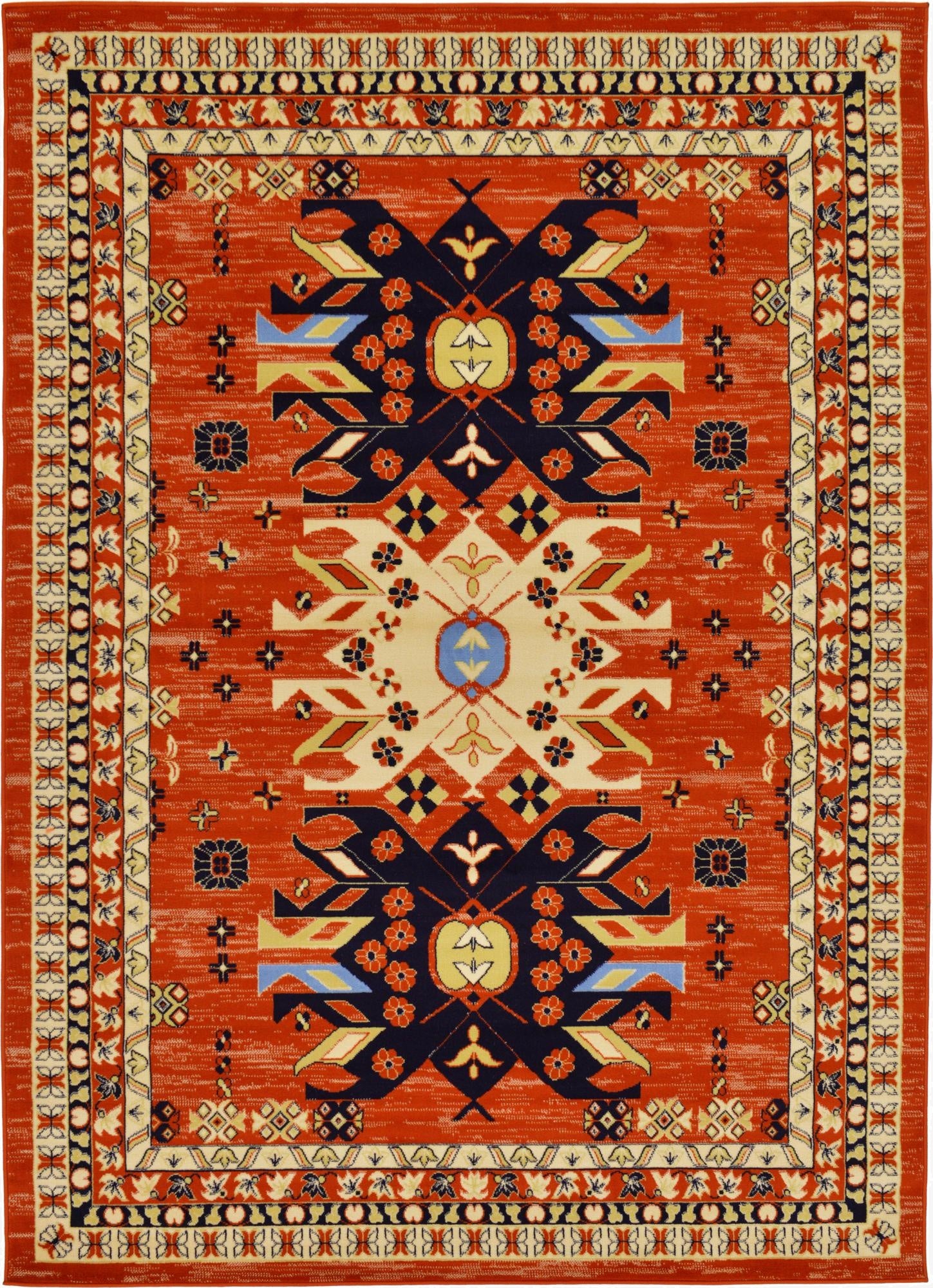  7' x 10' Heris Rug