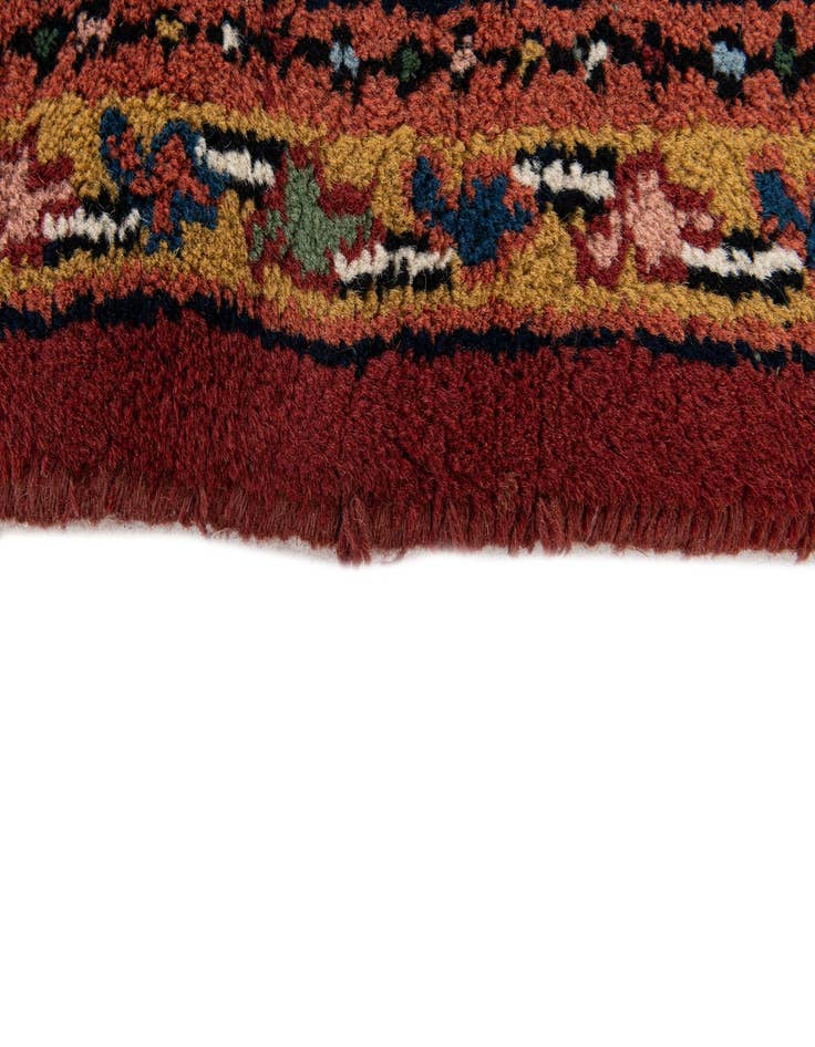 Detail image of  6' 4 x 10' 7  Hand Knotted Jaipur Agra Wool Rug