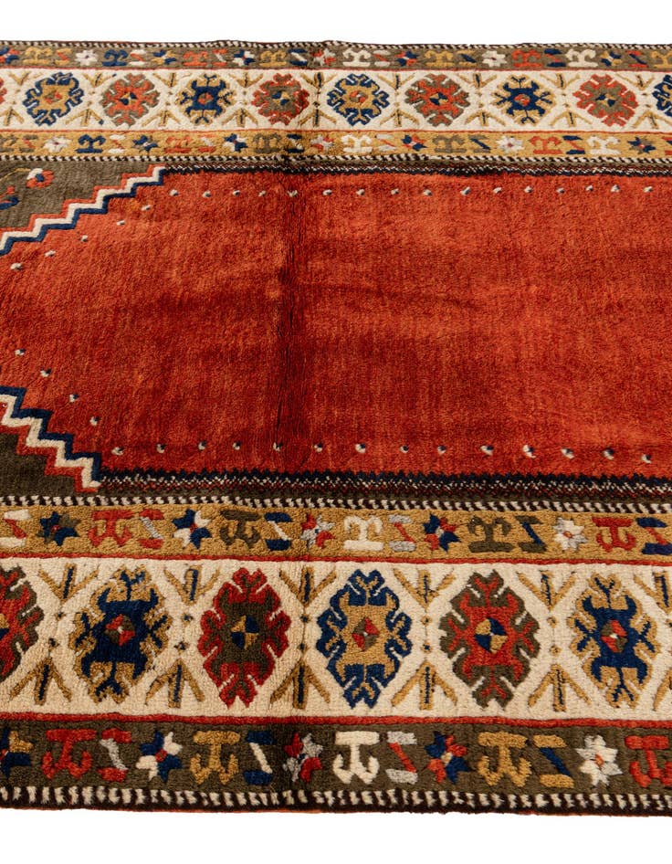 Detail image of  3' 6 x 5' 2  Hand Knotted Kars Wool Rug