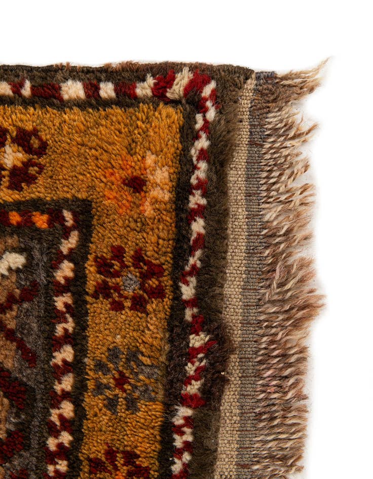 Detail image of  5' 6 x 9' 3  Hand Knotted Kars Wool Rug