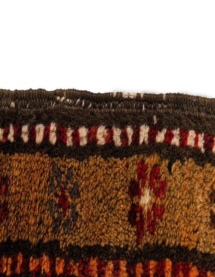 Detail image of  5' 6 x 9' 3  Hand Knotted Kars Wool Rug