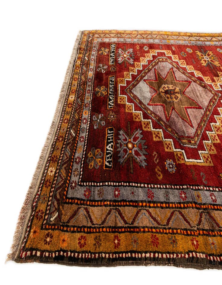 Detail image of  5' 6 x 9' 3  Hand Knotted Kars Wool Rug