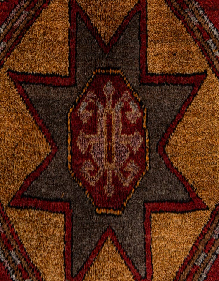 Detail image of  5' 6 x 9' 3  Hand Knotted Kars Wool Rug