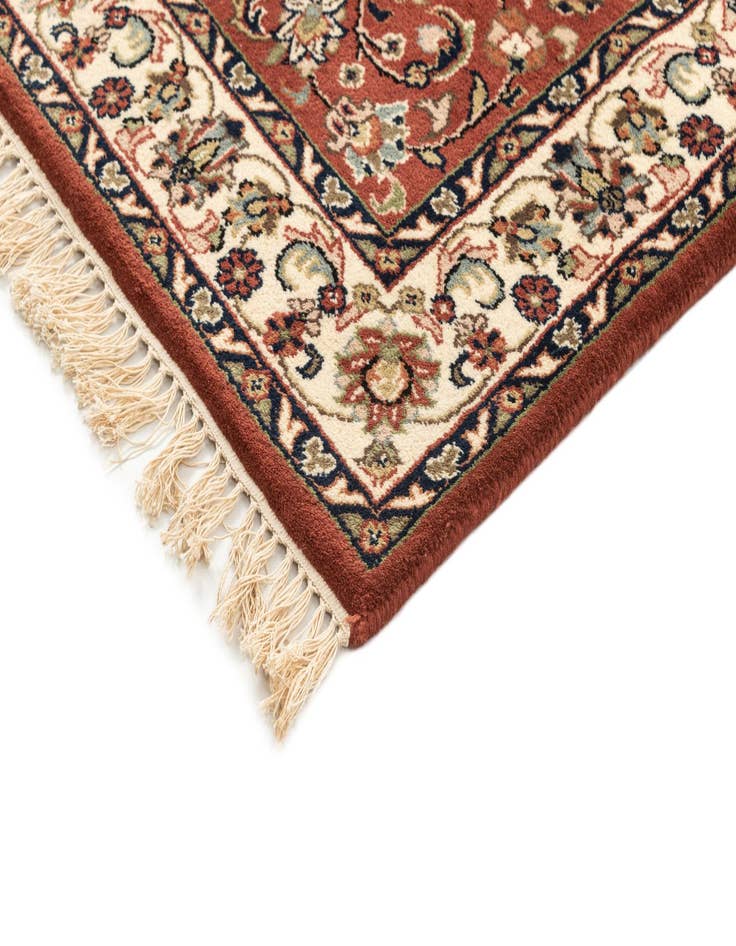 Detail image of  4' x 6'  Hand Knotted Kashan Wool Rug