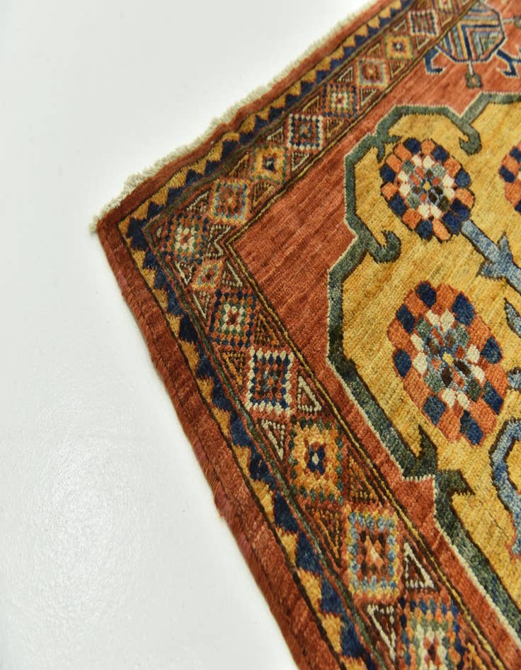 Detail image of  13' 7 x 16' 4  Hand Knotted Kazak Oriental Rug