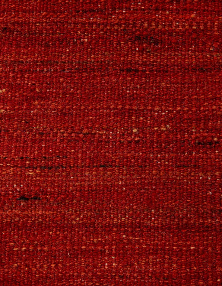 Detail image of  6' 8 x 9' 6  Hand Woven Kilim Modern Wool Rug