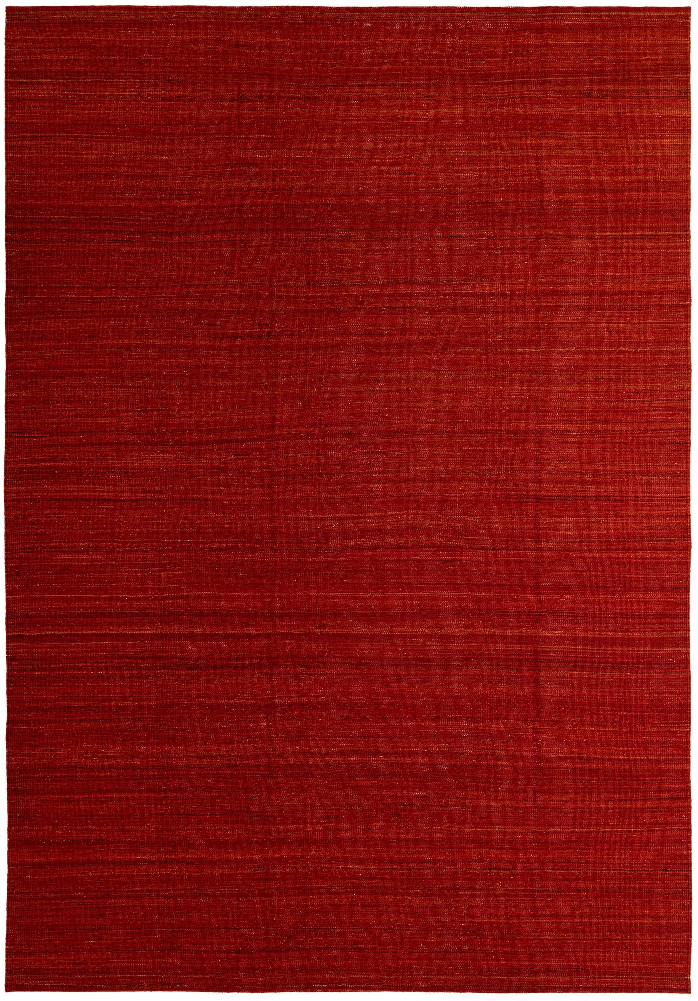  6' 8 x 9' 6  Hand Woven Kilim Modern Wool Rug