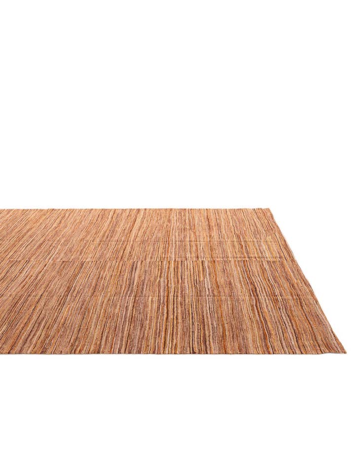 Detail image of  6' 8 x 9' 9  Hand Woven Kilim Modern Wool Rug