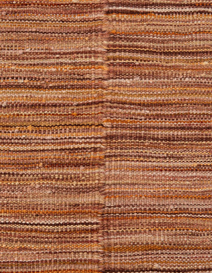 Detail image of  6' 8 x 9' 9  Hand Woven Kilim Modern Wool Rug