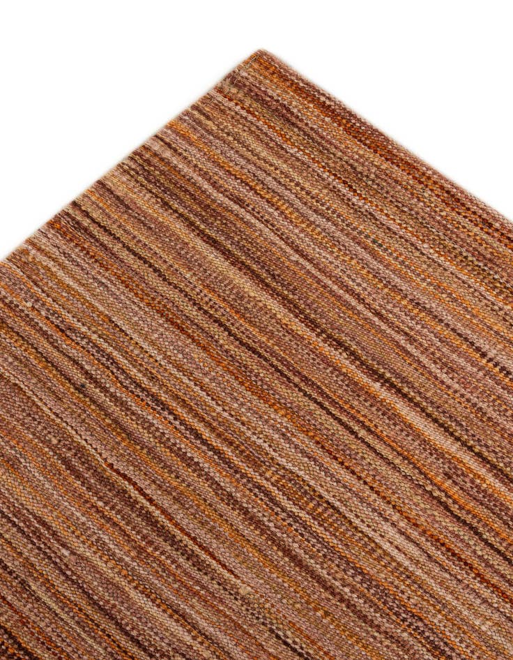Detail image of  6' 8 x 9' 9  Hand Woven Kilim Modern Wool Rug