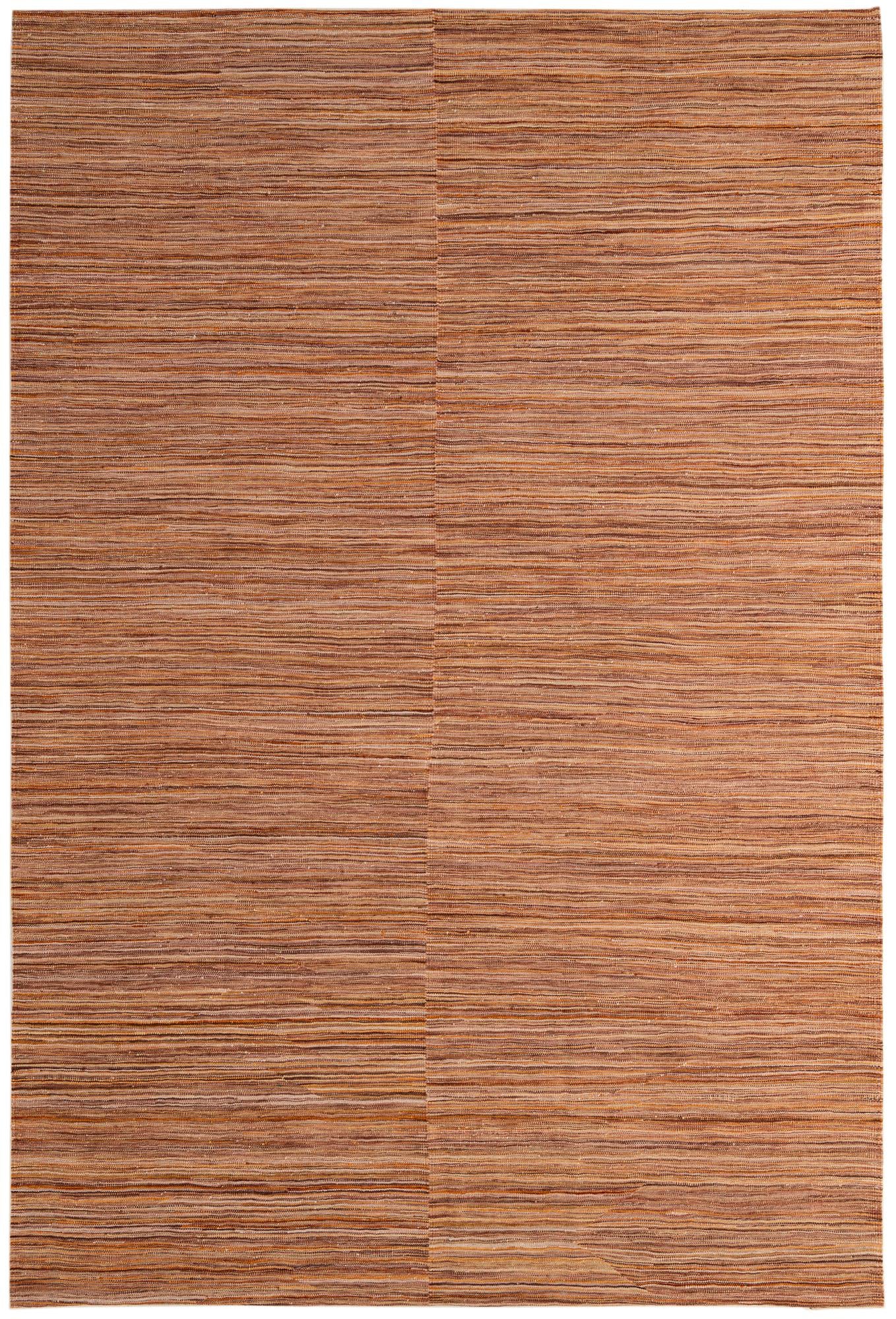  6' 8 x 9' 9  Hand Woven Kilim Modern Wool Rug