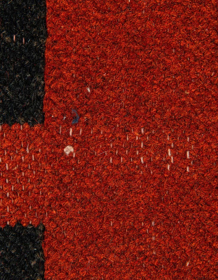 Detail image of  1' 10 x 3' 4  Hand Woven Kilim Wool Rug