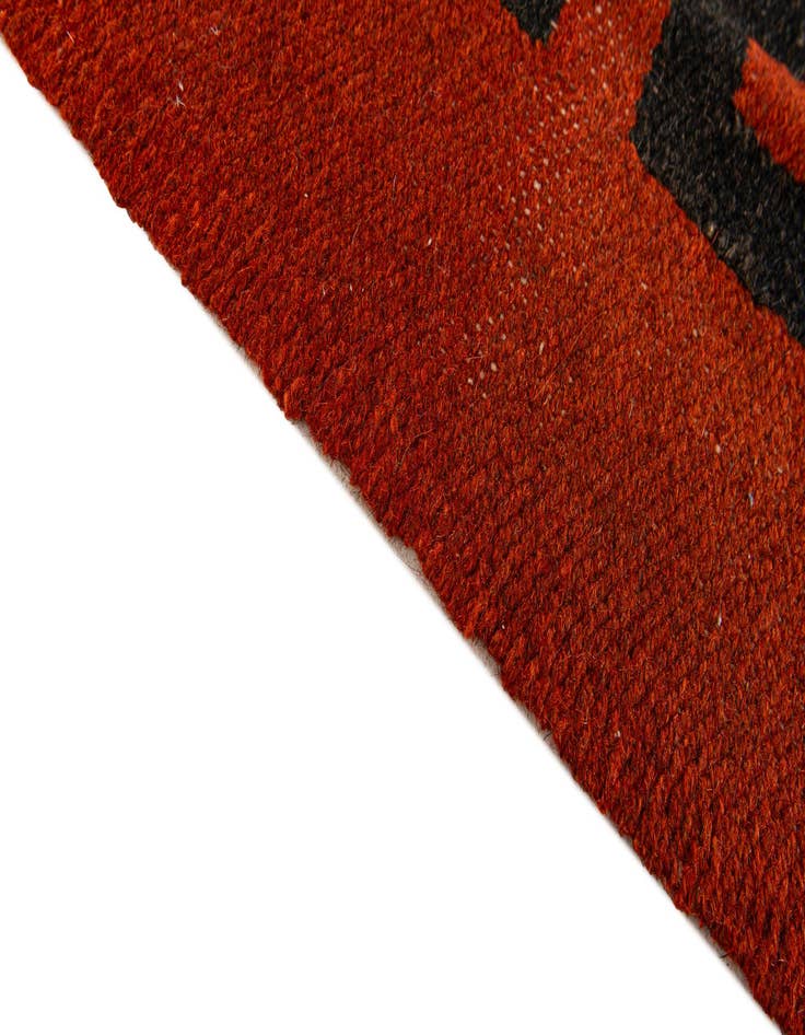 Detail image of  1' 10 x 3' 4  Hand Woven Kilim Wool Rug
