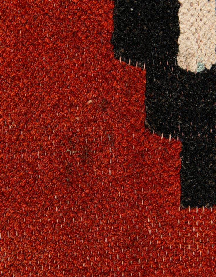 Detail image of  1' 10 x 3' 4  Hand Woven Kilim Wool Rug
