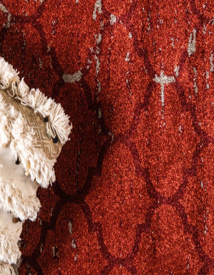 Detail image of 2' 2 x 3' Lattice Rug