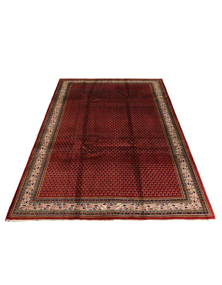 Detail image of  7' 11 x 10' 8  Hand Knotted Mir Wool Rug