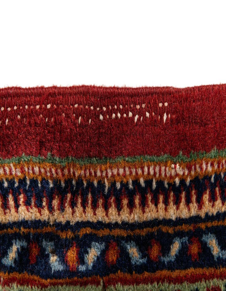 Detail image of  7' 11 x 10' 8  Hand Knotted Mir Wool Rug