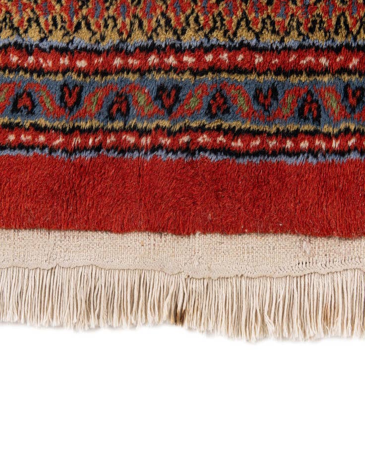 Detail image of  6' 6 x 10'  Hand Knotted Mir Wool Rug