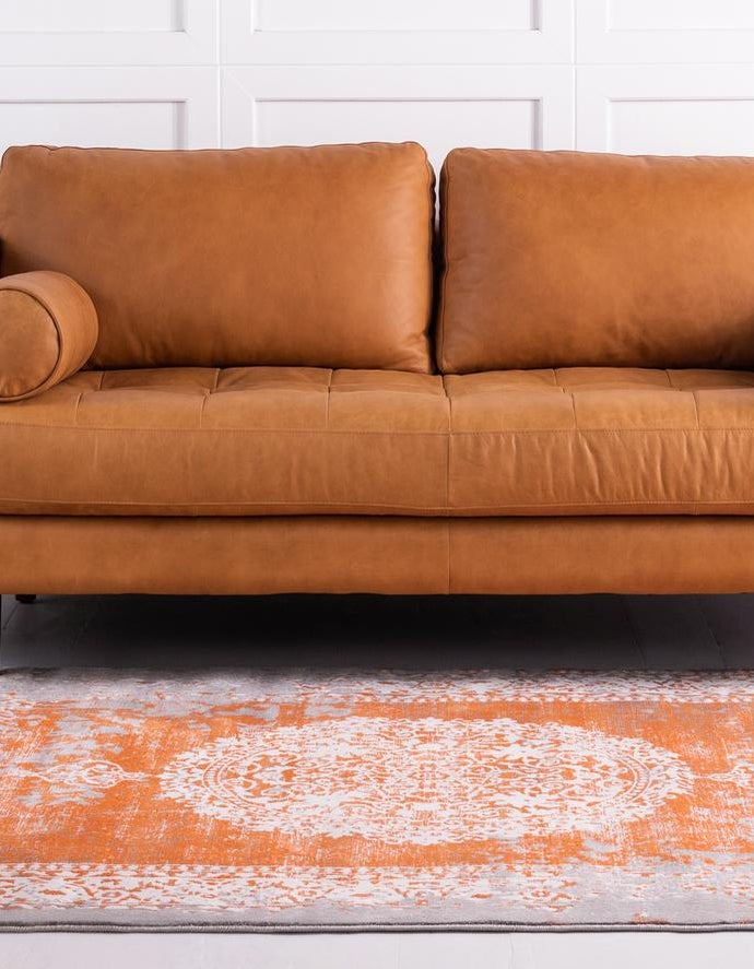 Terracotta 7' x 10' Modern Classical Rug | Rugs.com