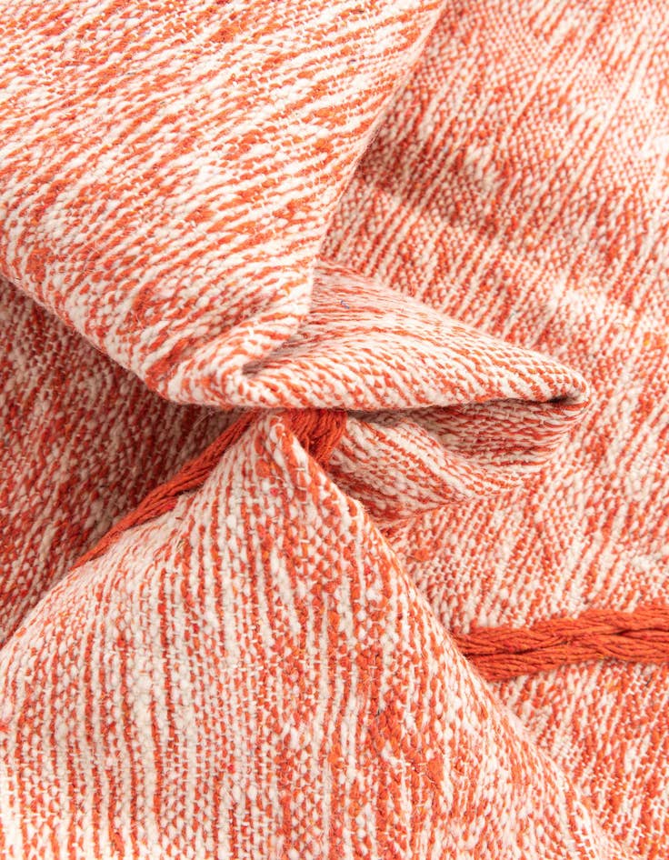 Detail image of  6' 5 x 10' 2  Hand Knotted Moroccan Wool Rug