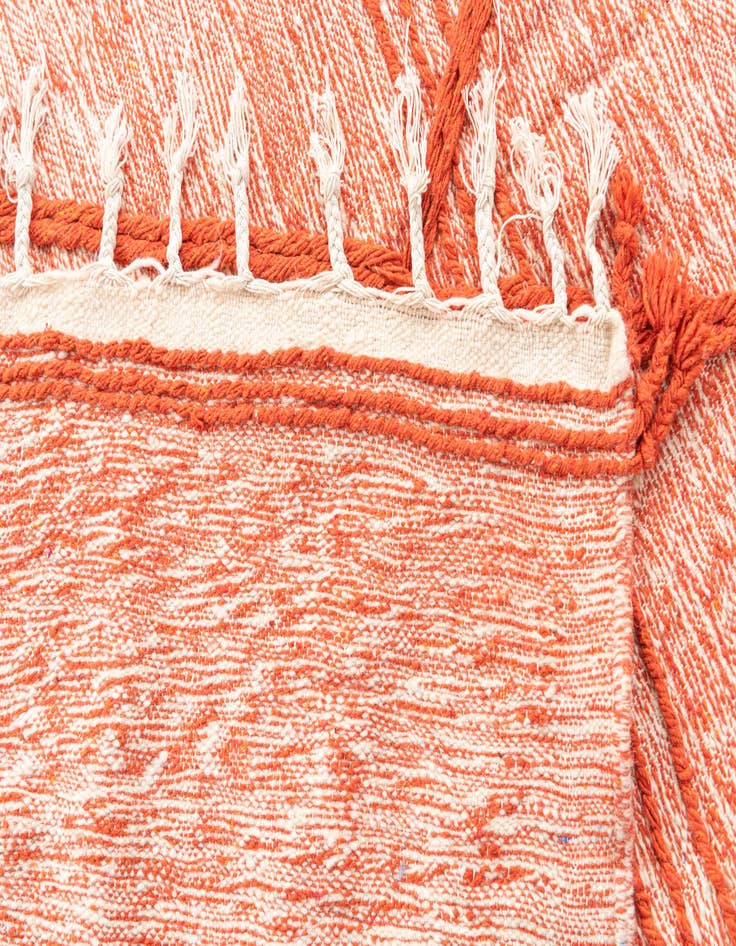 Detail image of  6' 5 x 10' 2  Hand Knotted Moroccan Wool Rug