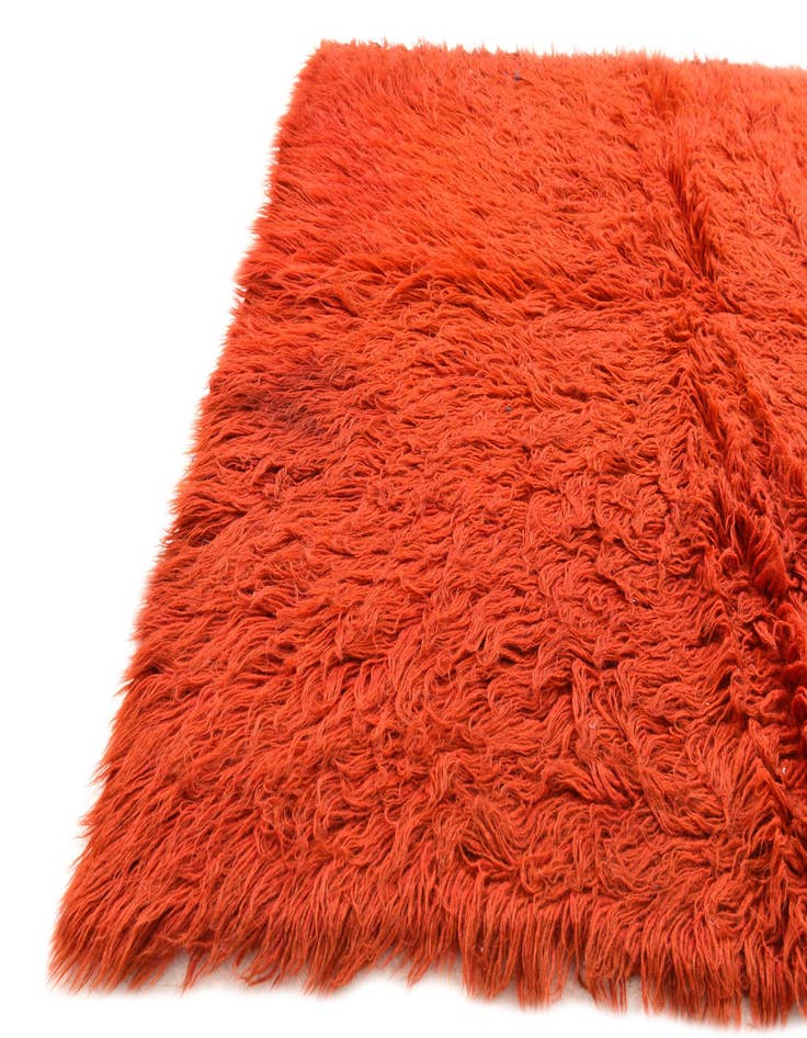 Detail image of  4' 1 x 6' 1  Hand Knotted Moroccan Wool Rug