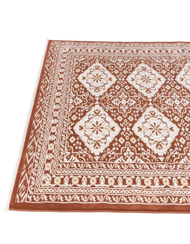 Detail image of  5' 2 x 7' 9 Nain Design Rug