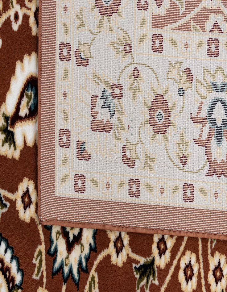 Detail image of  5' x 7' 7 Nain Design Rug