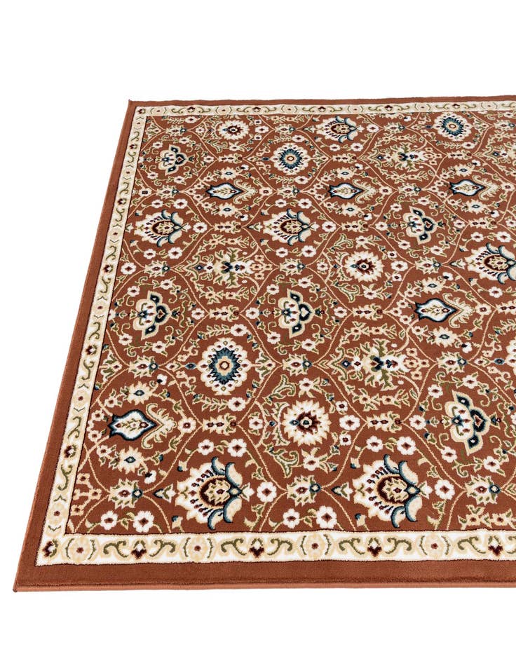 Detail image of  5' x 7' 7 Nain Design Rug