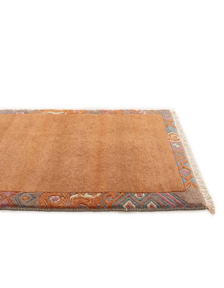 Detail image of  3' 1 x 5' 2  Hand Knotted Nepal Wool Rug