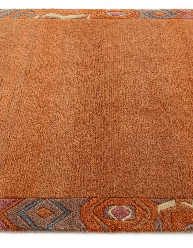 Detail image of  3' 1 x 5' 2  Hand Knotted Nepal Wool Rug