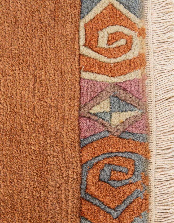 Detail image of  3' 1 x 5' 2  Hand Knotted Nepal Wool Rug