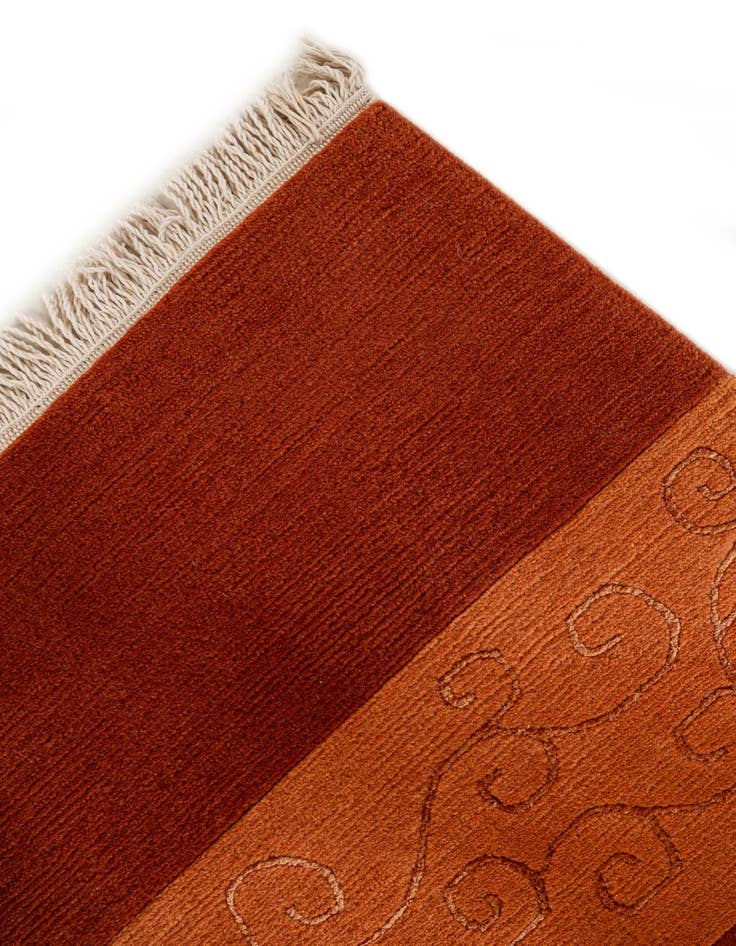 Detail image of  5' 7 x 7' 9  Hand Knotted Nepal Rug