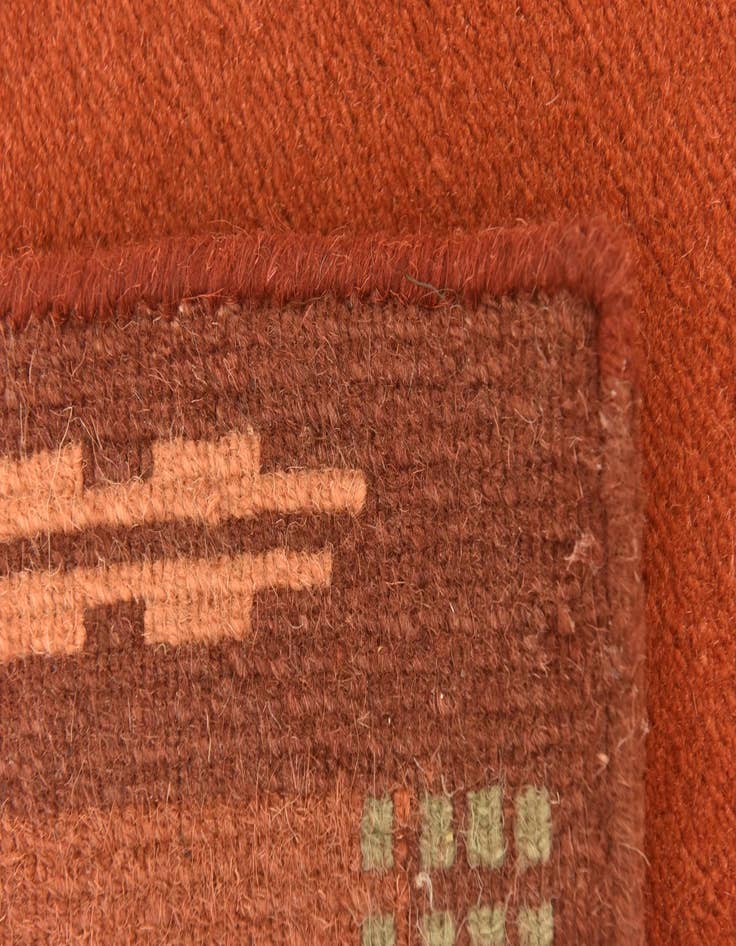 Detail image of  2' 4 x 4' 6  Hand Knotted Nepal Wool Rug