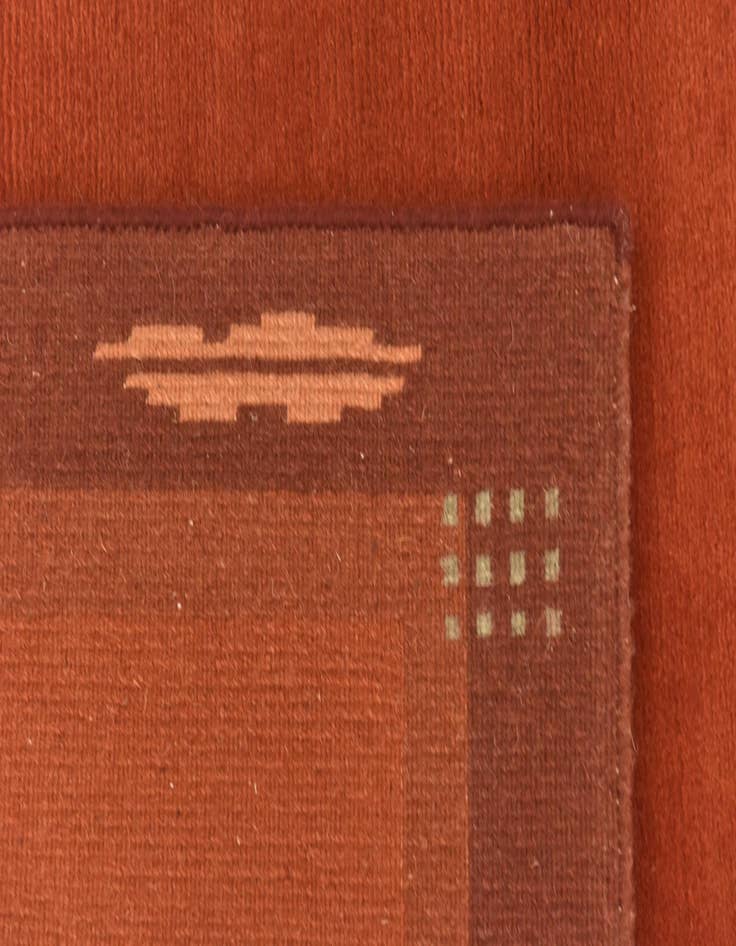 Detail image of  4' x 5' 10  Hand Knotted Nepal Wool Rug