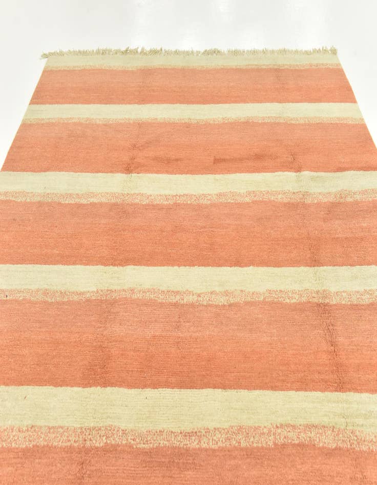 Detail image of  6' 7 x 9' 10  Hand Knotted Nepal Wool Rug