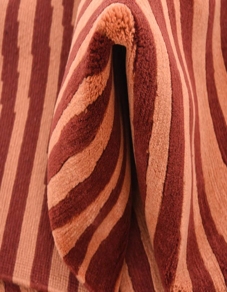 Detail image of  6' 7 x 9' 9  Hand Knotted Nepal Wool Rug