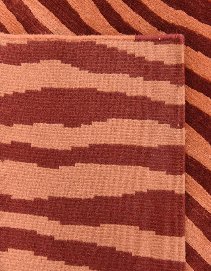 Detail image of  6' 7 x 9' 9  Hand Knotted Nepal Wool Rug