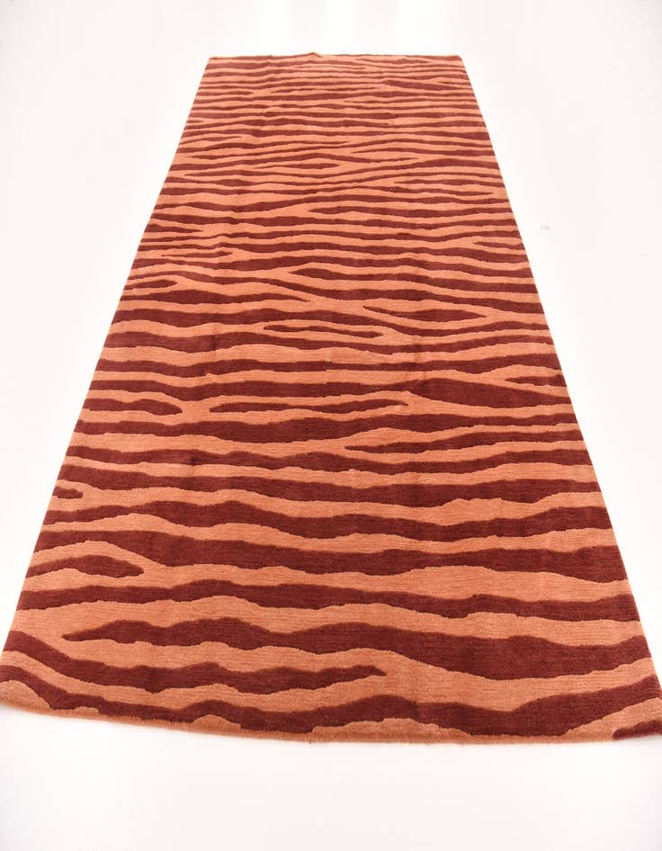 Detail image of  6' 7 x 9' 9  Hand Knotted Nepal Wool Rug