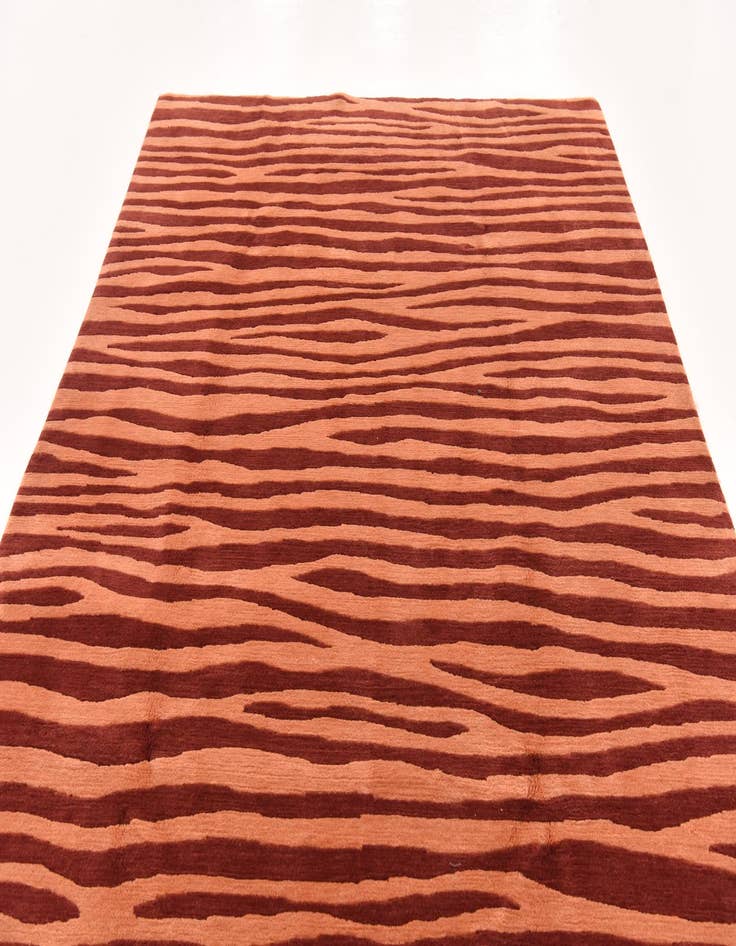 Detail image of  6' 7 x 9' 9  Hand Knotted Nepal Wool Rug