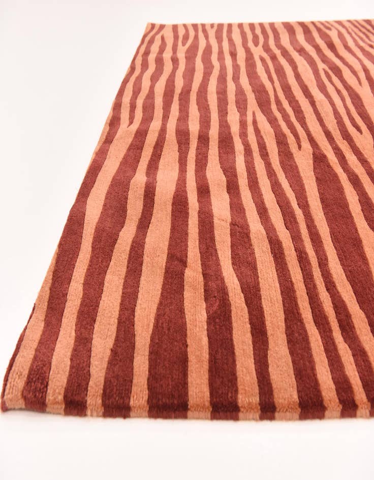 Detail image of  6' 7 x 9' 9  Hand Knotted Nepal Wool Rug