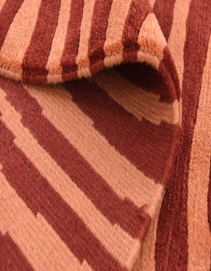 Detail image of  6' 7 x 9' 9  Hand Knotted Nepal Wool Rug